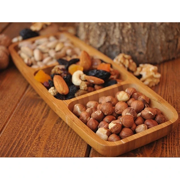 Менажница Bambum, бамбук, коричневая, 25.5x10x1.9 см Менажница Bambum, бамбук, коричневая, 25.5x10x1.9 см