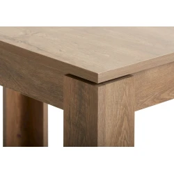 Обеденный стол JYSK Vedde, меламин/ДСП, коричневый, 80x120x76 см Обеденный стол JYSK Vedde, меламин/ДСП, коричневый, 80x120x76 см