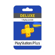 Abunə Sony PS Plus Deluxe (PSN Ukrayna, PS4/PS5) 1 aylıq