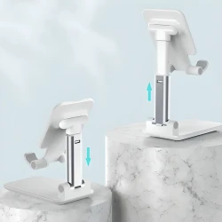 Настольный держатель F35, 10.5x6.4x15.5 см, белый Настольный держатель F35, 10.5x6.4x15.5 см, белый