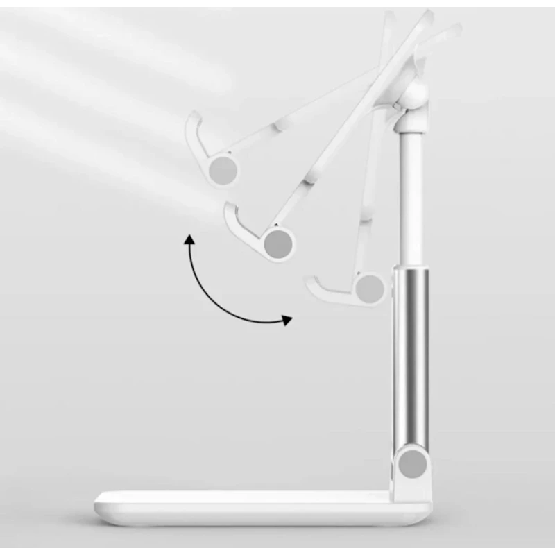 Настольный держатель F35, 10.5x6.4x15.5 см, белый Настольный держатель F35, 10.5x6.4x15.5 см, белый