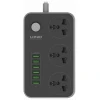 Сетевой фильтр LDNIO SC3604 2 м, 3-розеточный, Серый Сетевой фильтр LDNIO SC3604 2 м, 3-розеточный, Серый