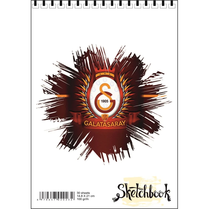 Bloknot Sketchbook Galatasaray, A5, 30 vərəq Bloknot Sketchbook Galatasaray, A5, 30 vərəq
