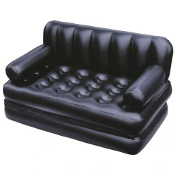 Надувной диван Bestway 74289411, черный, 188x152x64 см