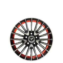 Колесные диски Mercedes R16 DSC314, серебристый/черный