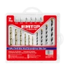 Bitlər ilə qazma dəsti Emtop ECBDB19165, 16 əd
