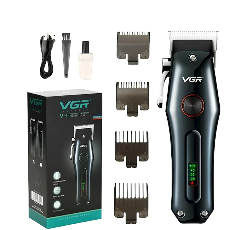 Машинка для стрижки волос VGR V-969 Black/Red Машинка для стрижки волос VGR V-969 Black/Red