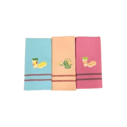 Набор полотенец Sahara SHA-0000184, 45х70 см, 6 шт, лен, разноцветный