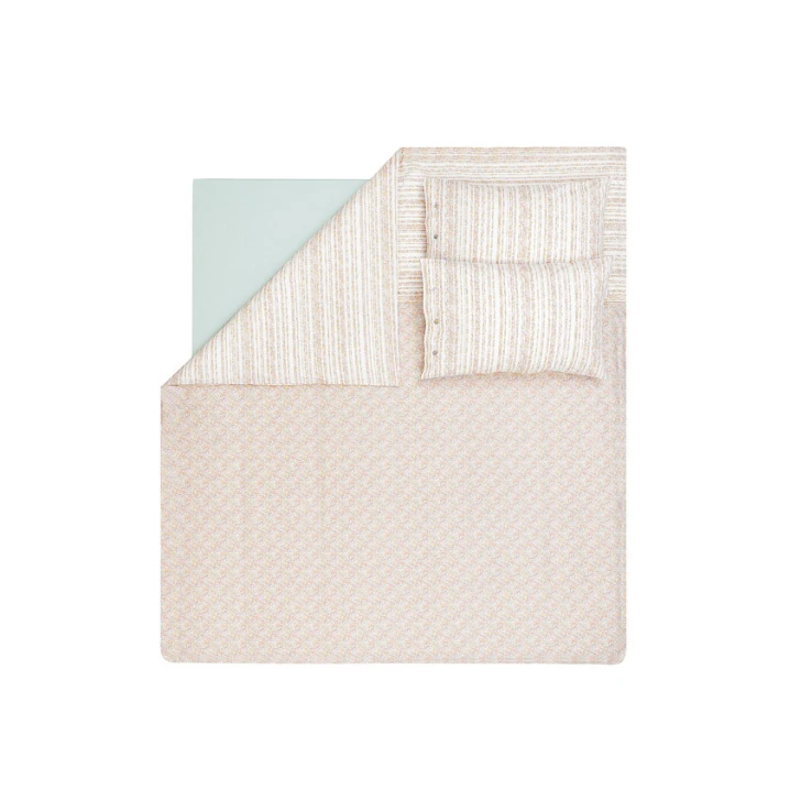 Комплект постельного белья Yataş Santa, пододеяльник 200x220 см, простыня 260x240 см, 2 наволочки 50x70 см, хлопок, двуспальный