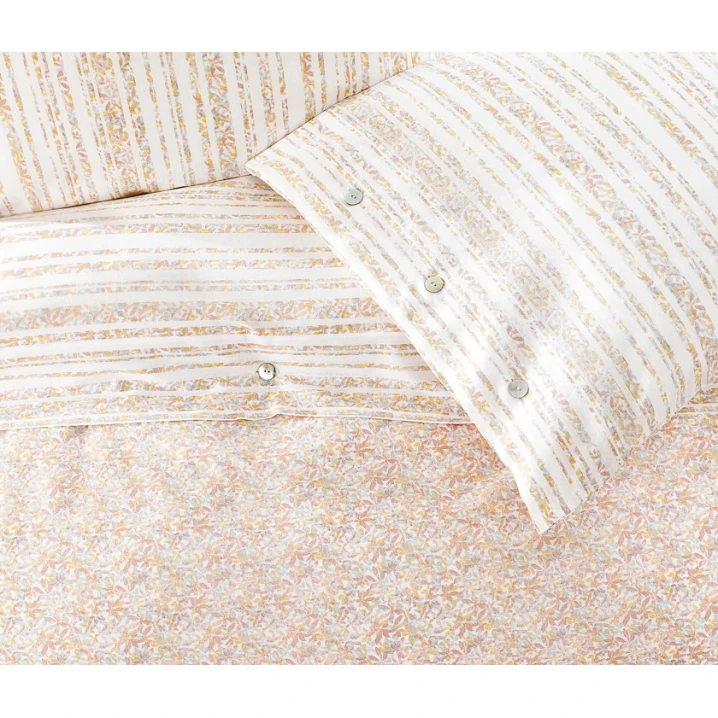 Комплект постельного белья Yataş Santa, пододеяльник 200x220 см, простыня 260x240 см, 2 наволочки 50x70 см, хлопок, двуспальный