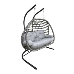 Bağ yelləncəyi Capri Swings Oylat MyGardenBaku_10025, 2 nəfərlik, boz Bağ yelləncəyi Capri Swings Oylat MyGardenBaku_10025, 2 nəfərlik, boz