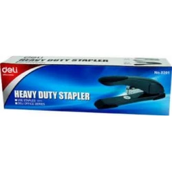 Сверхмощный степлер Deli E0391, 23/10, 60 листов, черный