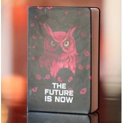 Блокнот SAB0000018 для болельщиков Sabah FK, черный/розовый