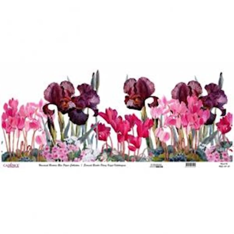 Рисовая бумага для декупажа Cadence Universal Bordure 30x68, UBC-001-30