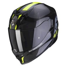Motosiklet dəbilqəsi Scorpion EXO-520 Evo Air Laten Black-Neon Yellow, ölçü XXL