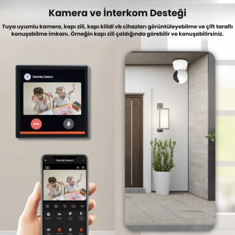 Беспроводная панель управления Novato Tuya ZKP-01 Беспроводная панель управления Novato Tuya ZKP-01