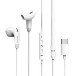 Simli qulaqlıq Modern CAT MHF-007 White