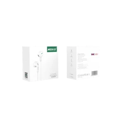 Simli qulaqlıq Modern CAT MHF-007 White