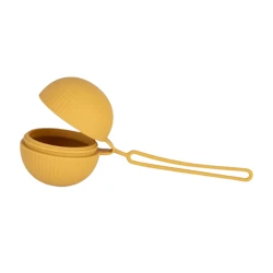 Футляр для пустышек Petite&Mars Take&Match, силикон, желтый Футляр для пустышек Petite&Mars Take&Match, силикон, желтый