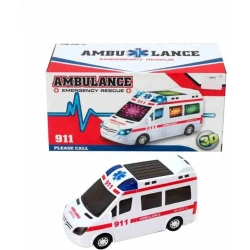 Машина Ambulance 89-2689B, белая Машина Ambulance 89-2689B, белая