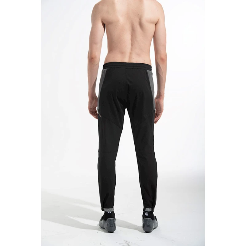 Велоштаны мужские Santic WM0C04120G, черный/серый, полиэстер, размер L Велоштаны мужские Santic WM0C04120G, черный/серый, полиэстер, размер L