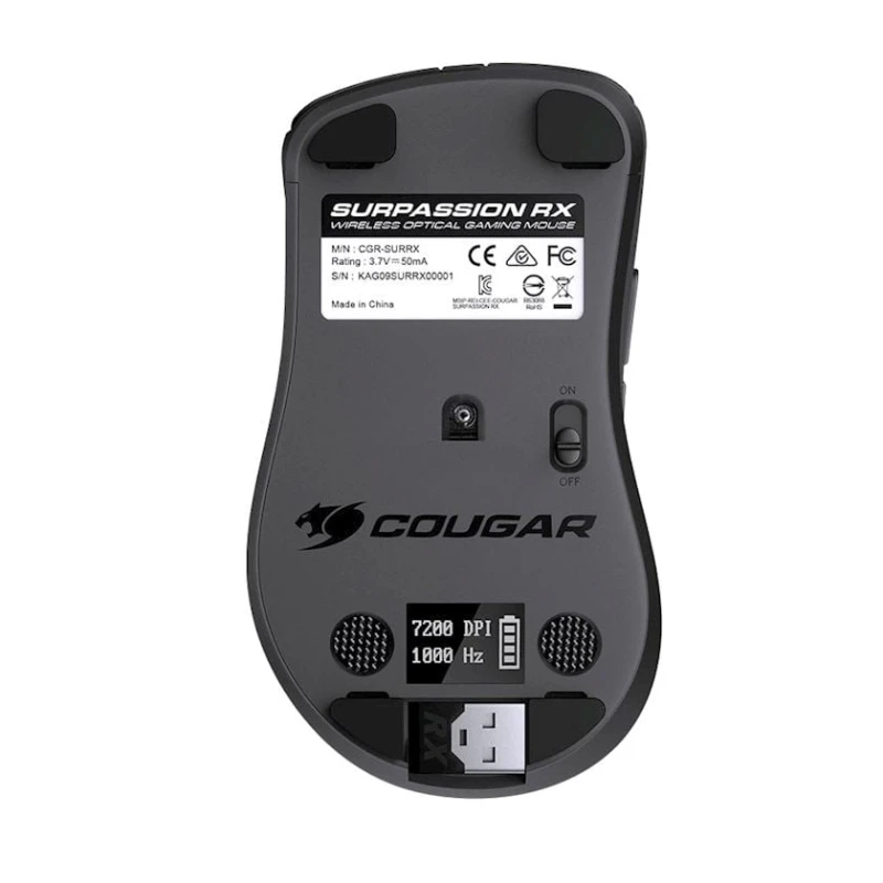 Беспроводная мышь Cougar Surpassion RX Black (CGR-SURRX) Беспроводная мышь Cougar Surpassion RX Black (CGR-SURRX)