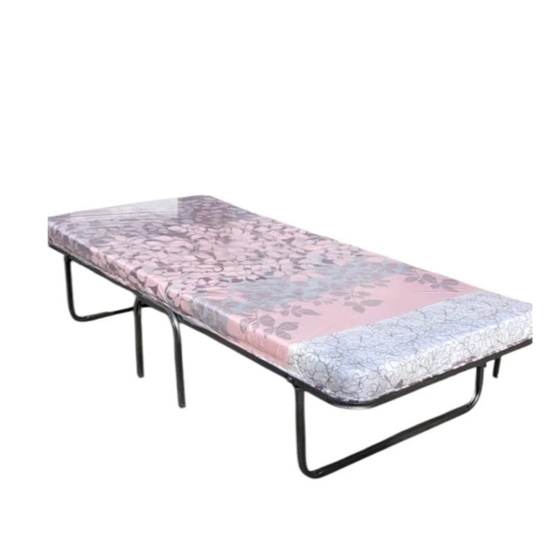 Раскладушка 2, металл, черная/коричневая, 180х74х8 см Раскладушка 2, металл, черная/коричневая, 180х74х8 см