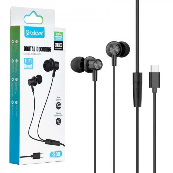 Qulaqlıq Celebrat G38 Type-c Qulaqlıq Celebrat G38 Type-c