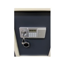 Ofis və mebel seyfi, elektron kodlu kilid və açar ilə, oda davamlı, 65x45 sm - GM_3910003
