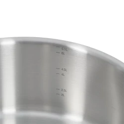 Кастрюля Gipfel Horeca 50718, нержавеющая сталь, 28 см, 6.5 л