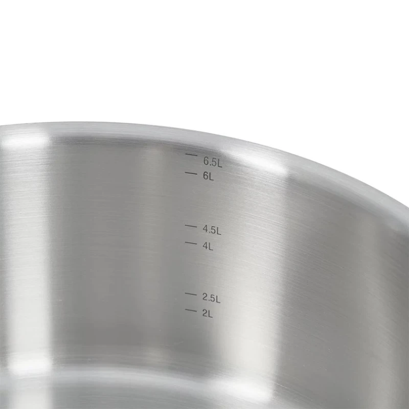 Qazan Gipfel Horeca 50718, paslanmayan polad, 28 sm, 6.5 l