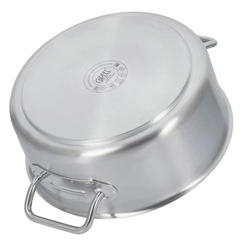 Qazan Gipfel Horeca 50718, paslanmayan polad, 28 sm, 6.5 l