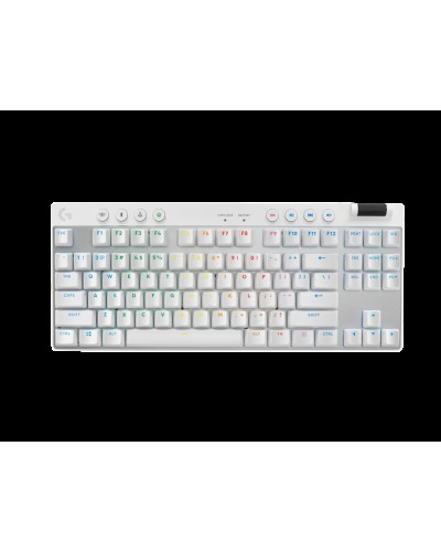 Klaviatura Logitech G Pro X TKL Lightspeed Gaming White (L920-012148)