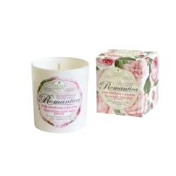 Ароматическая свеча Nesti Dante Romantica Rose and Peony, 160 г Ароматическая свеча Nesti Dante Romantica Rose and Peony, 160 г