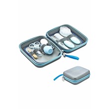 Baxım dəsti Babyjem Baby Grooming Set, göy, 9 ədəd