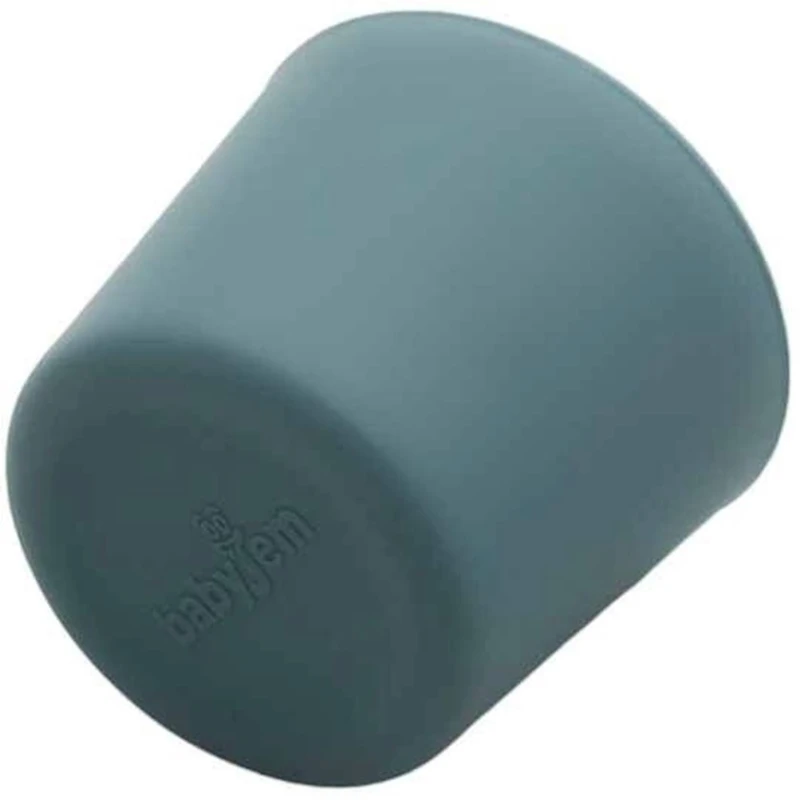Чашка Babyjem, 9x7 см, 150 мл, силикон, 4+ мес, зеленая