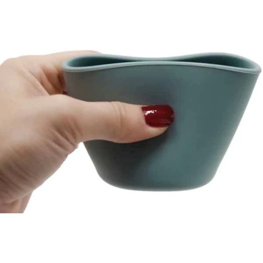 Чашка Babyjem, 9x7 см, 150 мл, силикон, 4+ мес, зеленая