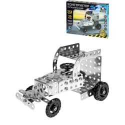 Конструктор металлический Изобретатель №8, 253 элемента, 6+ лет