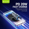 Автомобильное зарядное устройство Bavin PC888 Black Автомобильное зарядное устройство Bavin PC888 Black