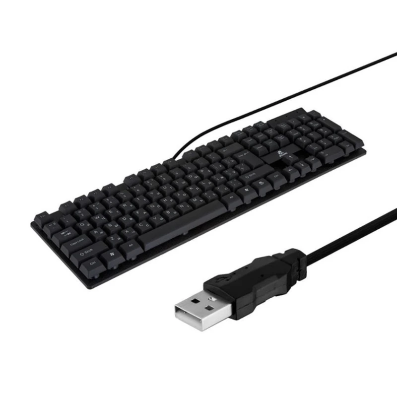 Комплект (клавиатура+мышь) Jeqang JK-1905 Black Комплект (клавиатура+мышь) Jeqang JK-1905 Black