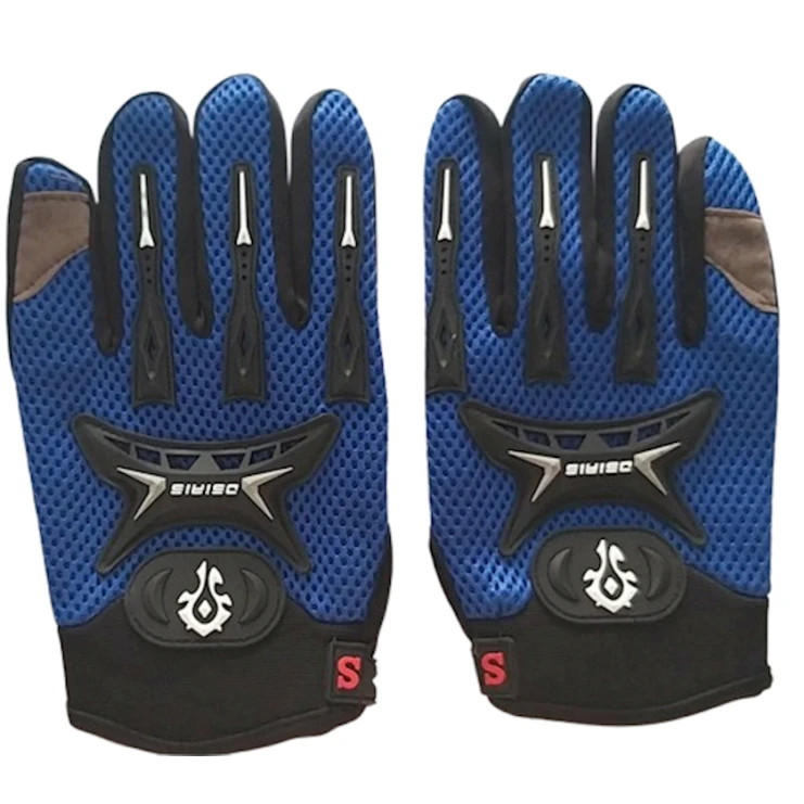 Velosiped əlcəyi 8, qara/göy, ölçü S