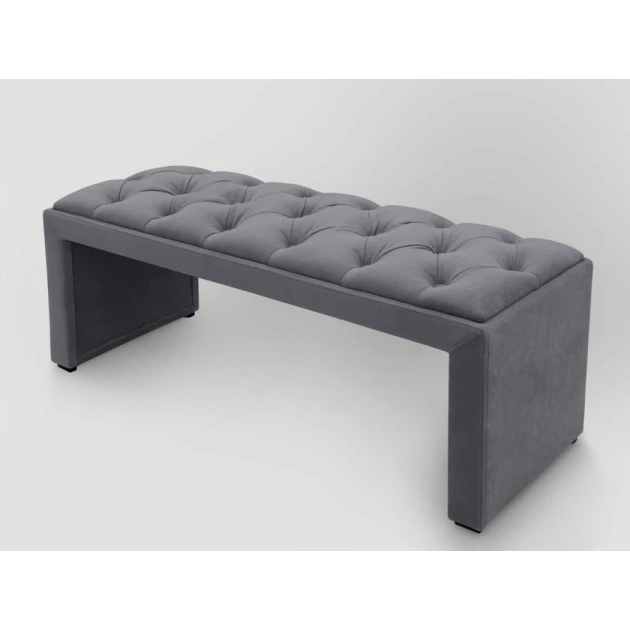 Скамейка 32, ткань, серый, 40x35x80 см Скамейка 32, ткань, серый, 40x35x80 см