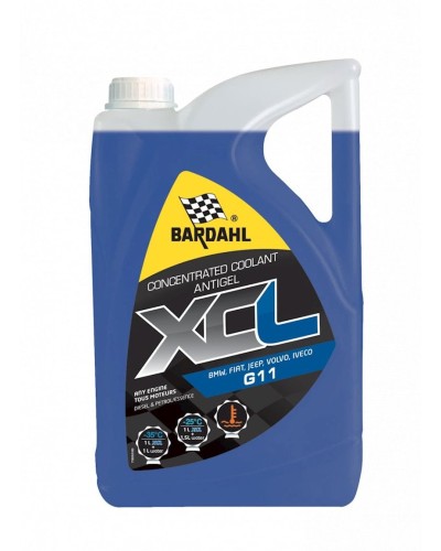 Антифриз Bardahl XCL G11, 5 л