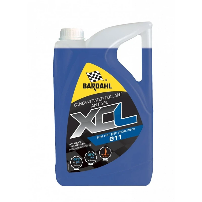 Антифриз Bardahl XCL G11, 5 л Антифриз Bardahl XCL G11, 5 л