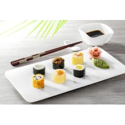 Блюдо Wilmax 992620/A, 30x16 см, фарфор, белое