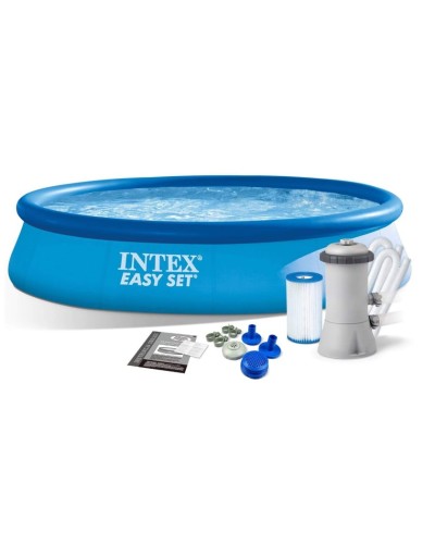 Şişmə hovuz Intex H28225588158, 457x84 sm, 9792 l, göy
