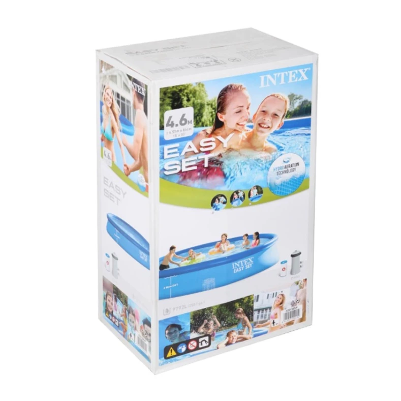 Надувной бассейн Intex H28225588158, 457x84 см, 9792 л, синий Надувной бассейн Intex H28225588158, 457x84 см, 9792 л, синий