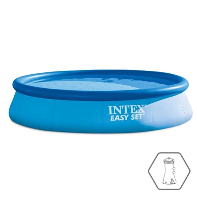 Надувной бассейн Intex H28225588158, 457x84 см, 9792 л, синий Надувной бассейн Intex H28225588158, 457x84 см, 9792 л, синий