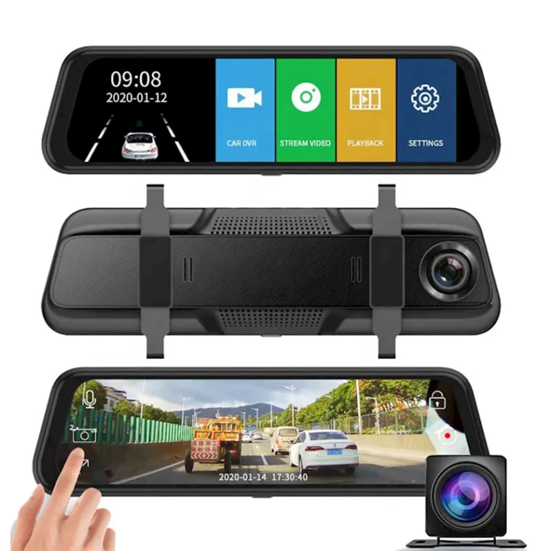Видеорегистратор YKM Car DVR Dual Dash Cam, Black