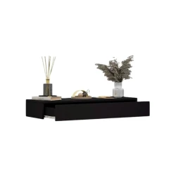 Консоль Art Mebel 18, ламинат, 17x71x30 см, антрацит